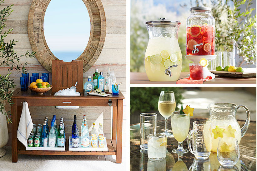 Creating the Perfect Drink Station for Your Party | Pottery Barn