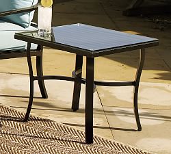 turquoise pottery outdoor side tables