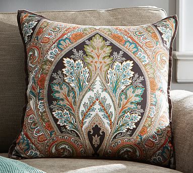 Anton Paisley Decorative Pillow Cover | Pottery Barn