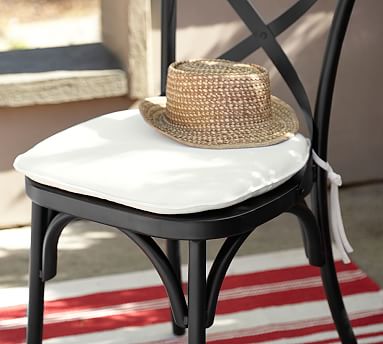 Sunbrella® Bistro Chair & Barstool Cushion | Pottery Barn