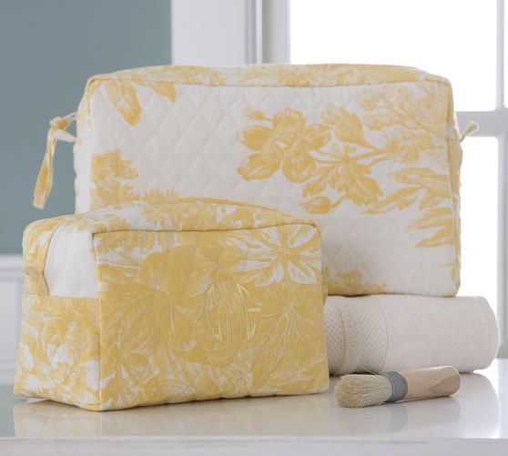 Matine Toile Cosmetic Bags Set Of 2 Pottery Barn