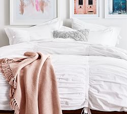 Hadley Ruched Bedding Pottery Barn