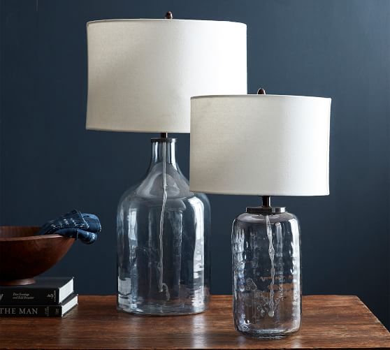 Alana Luster Glass Table Lamp Base Pottery Barn