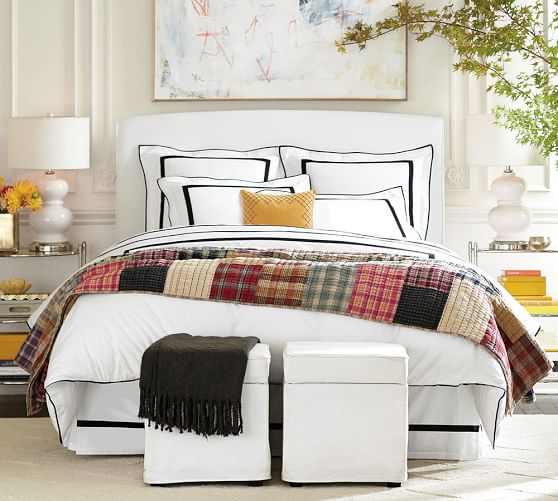 Milvia Patchwork Quilt Shams Pottery Barn