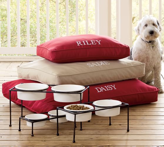 Twill Dog Bed Cover Pottery Barn