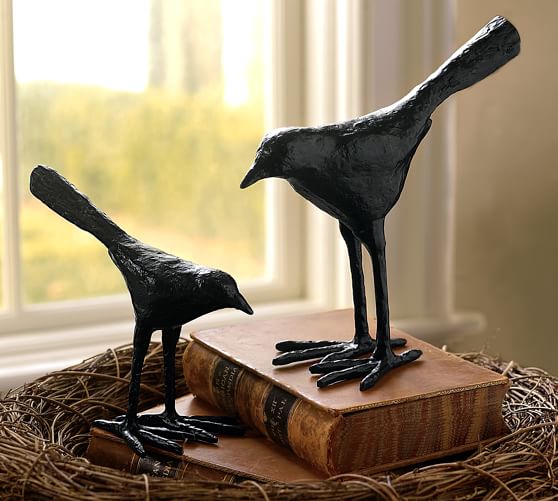 Sculptural Bronze Birds Pottery Barn