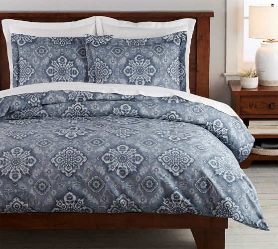 Organic Reversible Duvet Covers Bedding Bath Shop All Pottery Barn