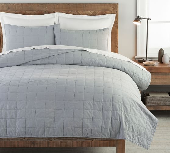 Gray Bedding | Pottery Barn