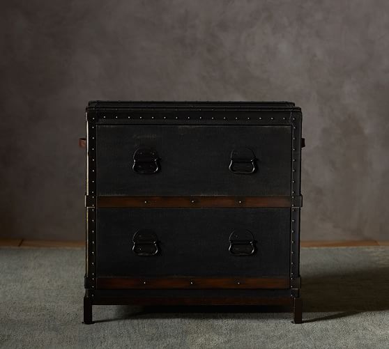 Ludlow Trunk Filing Cabinet | Pottery Barn